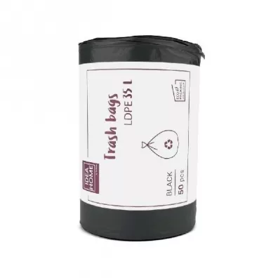 Idea Worki na �mieci 35L czarne 50 szt.