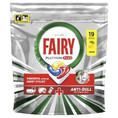 Fairy Platinum Plus Tabletki Do Zmywarki, Cytryna 114 szt.