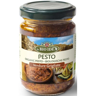La Bio Idea Pesto z grillowanymi warzywami 140 g Bio