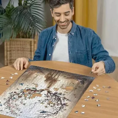 Puzzle 1000 el. Magiczny jele� Ravensburger