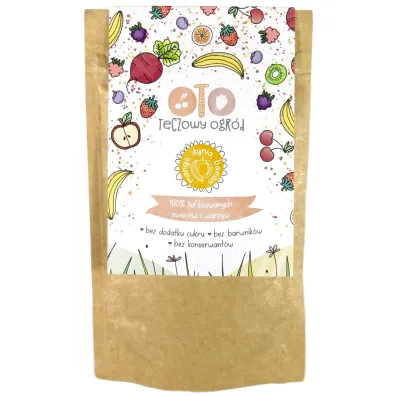 OtoLandia T�czowy ogr�d Owoce i warzywa liofilizowane Mango, dynia, banan 40 g