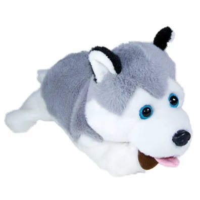 Maskotka interaktywna Figo Pies reagujcy na komendy Husky Madej