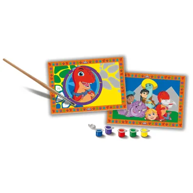 Malowanie po numerach CreArt - Dino Ranch Ravensburger