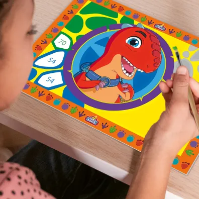 Malowanie po numerach CreArt - Dino Ranch Ravensburger