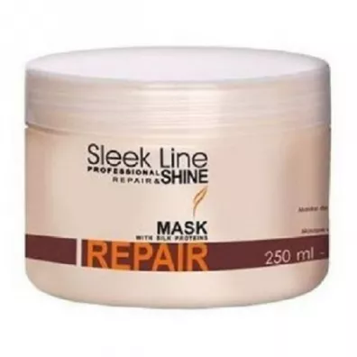Stapiz Sleek Line Repair Mask maska z jedwabiem do wosw zniszczonych 250 ml