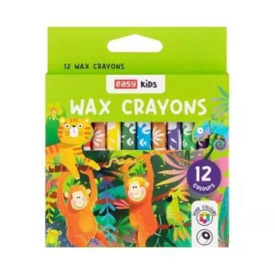 Easy Stationery Kredki �wiecowe 12 szt.