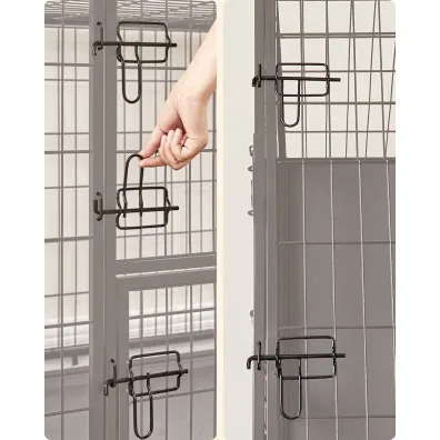 Songmics Solidna metalowa klatka dla du�ych ps�w