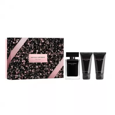 Narciso Rodriguez Zestaw Woda toaletowa For Her + Balsam do ciaa + el pod prysznic 50 ml