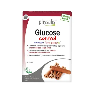 Physalis Tabletki na kontrol� glukozy Suplement diety 30 szt.