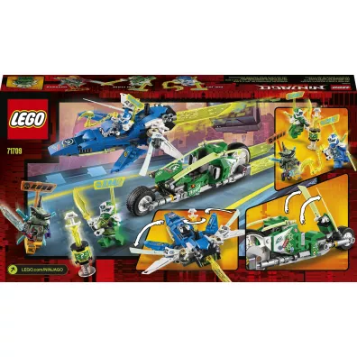 LEGO NINJAGO Wy�cig�wki Jaya i Lloyda 71709