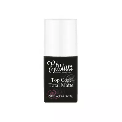 Elisium Top Coat Total Matte matowy top do lakier�w hybrydowych 9 g