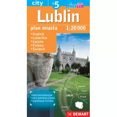 Lublin plus 5. Plan miasta (plastik)