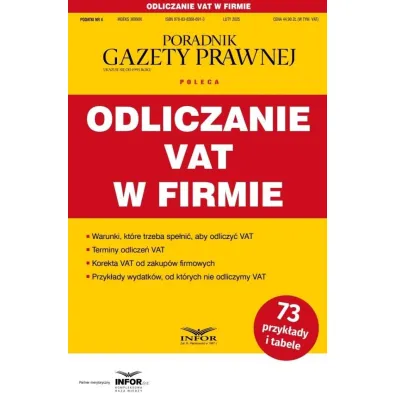 Odliczanie VAT w firmie. Podatki 4/2025
