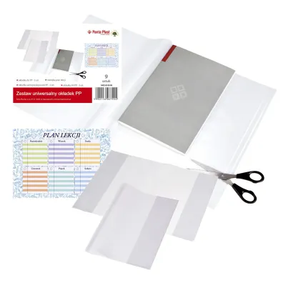 Panta Plast Paczka ok�adek uniwersalnych PP +plan lekcji