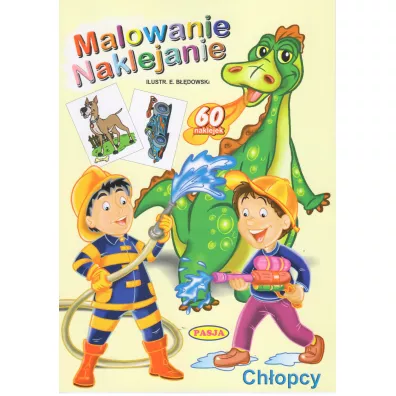 Ch�opcy. Malowanie naklejanie