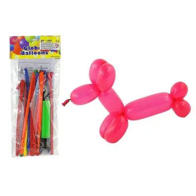 Adar Balony d�ugie z pompk� 20 szt.