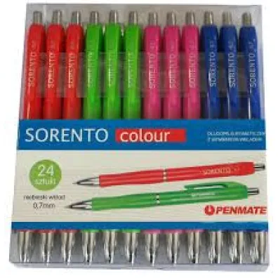 Penmate D�ugopis Sorento Colour w opakowaniu 24 szt.