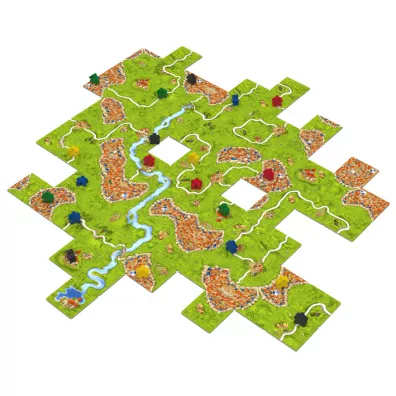 Carcassonne gra planszowa