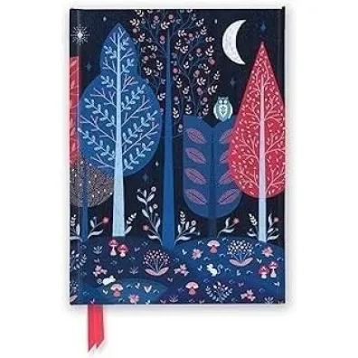 Flame Tree Notatnik A5 linia TW Zaczarowany Las Jenny Zemanek