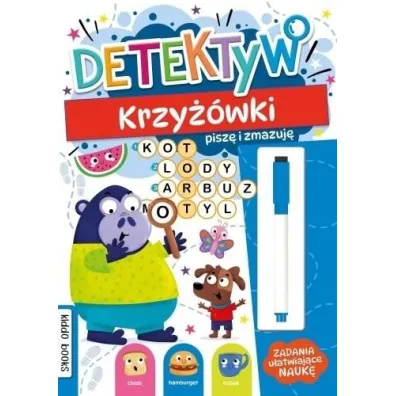 Detektyw. Krzy��wki. Pisz� i zmazuj�