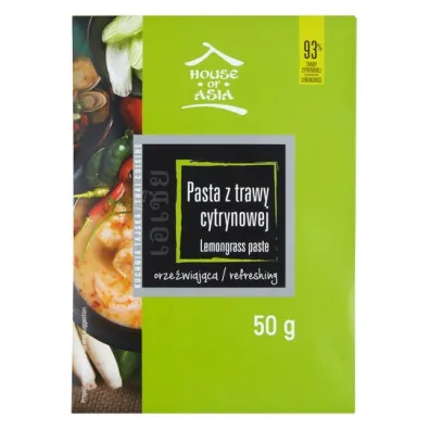 House of Asia Pasta Trawa cytrynowa 50 g