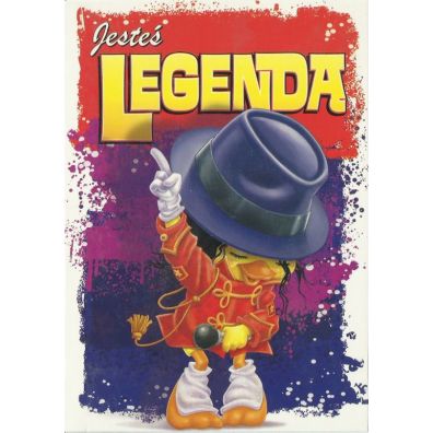 Karnet okazjonalny Jeste Legend + koperta