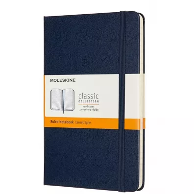 Moleskine Notes Classic Sapphire blue linia