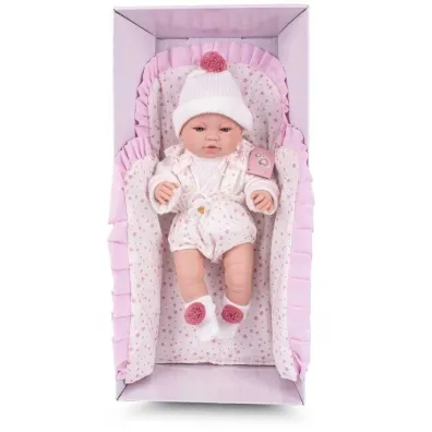 Lalka hiszpa�ska bobas z akcesoriami 42cm Berbesa