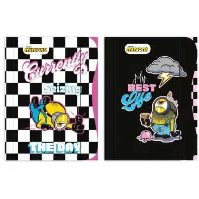 Teczka A4 z gumk� Minionki mix