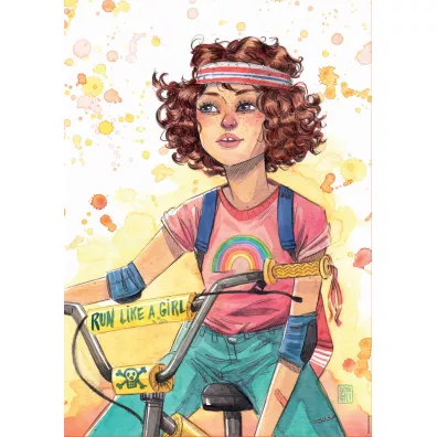 Puzzle 500 el. Run Like A Girl, Esther Gili Educa