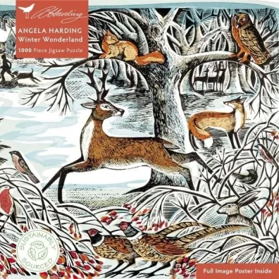 Puzzle 1000 Zimowa Kraina Czar�w Flame Tree