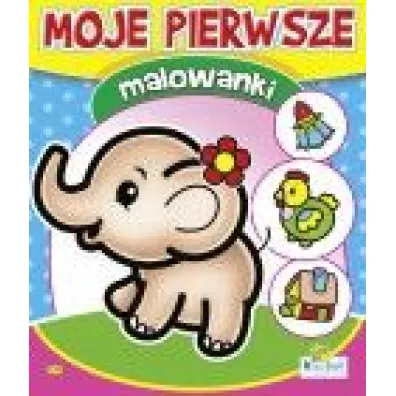 Kolorowanka Moje pierwsze malowanki 1,63x1,92cm16 str. S�onik