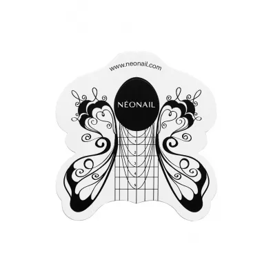 NeoNail Szablon Motyl do metody elowej i akrylowej 100szt 100 szt.