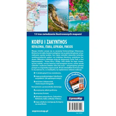 Korfu i Zakynthos zestaw przewodnikowy 2w1 light 2026