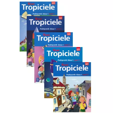Nowi Tropiciele. Edukacja wczesnoszkolna. Podr�cznik. Cz�� 1-5. Klasa 1 - Agnieszka Banasiak, Agnieszka Burdzi�ska, Beata Nadarzy�ska, Jadwiga Hanisz, Jolanta Dymarska, Marzena Ko�aczy�ska