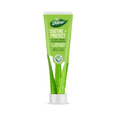 Dabur Pasta do z�b�w ukojenie + ochrona z aloesem 100 ml