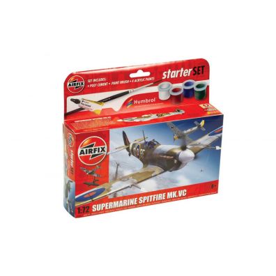 Model do sklejania Small Beginners Set Spitfire MkVc Airfix