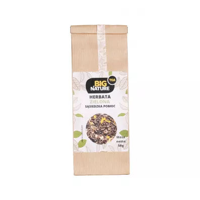 Big Nature Herbata zielona Ssiedzka Pomoc 50 g