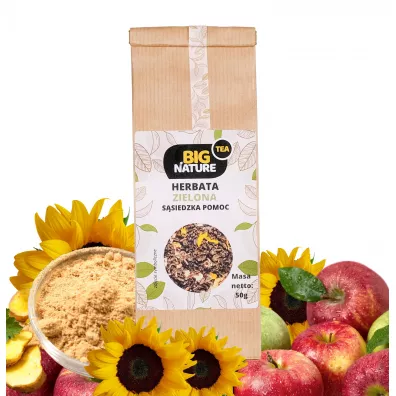 Big Nature Herbata zielona Ssiedzka Pomoc 50 g