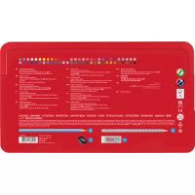 Faber-Castell Kredki zamek opakowanie metalowe 60 szt.