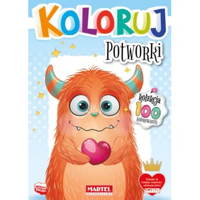 Potworki. Koloruj