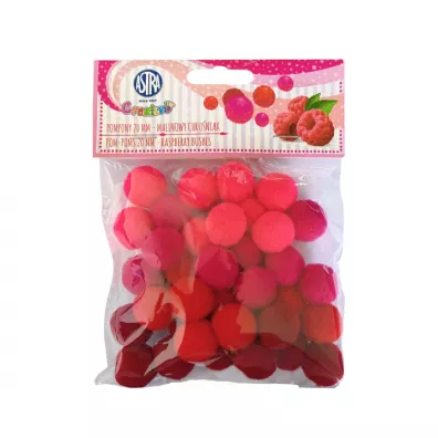 Astra Pompony dekoracyjne Malinowy chru�niak 20mm