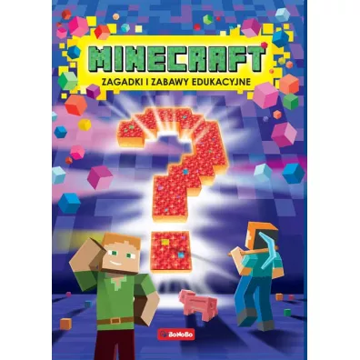 Minecraft. Zagadki i zabawy edukacyjne - Justyna Mrowiec