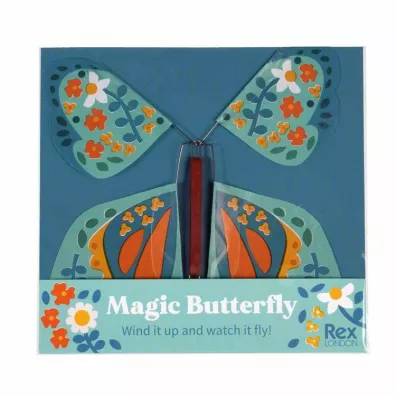 Zabawka Magiczny Motyl, niebieski Rex London