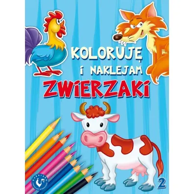 Koloruj� i naklejam zwierzaki 2