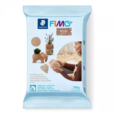 Staedtler Masa modelarska Fimo drewno efekt 350g