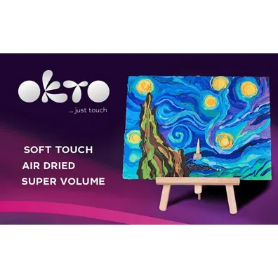 Sensory Art Okto Zestaw kreatywny - Klomby w Holandii 30x40 cm