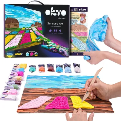 Sensory Art Okto Zestaw kreatywny - Klomby w Holandii 30x40 cm