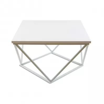 HowHomely Stolik kawowy Curved 60 cm