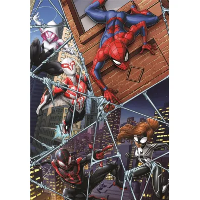 Puzzle 104 el. SuperColor. Spider-Man Clementoni